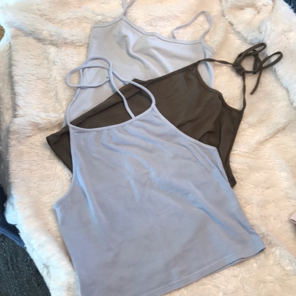 John Galt Brandy Melville Tank/Halter Top Bundle